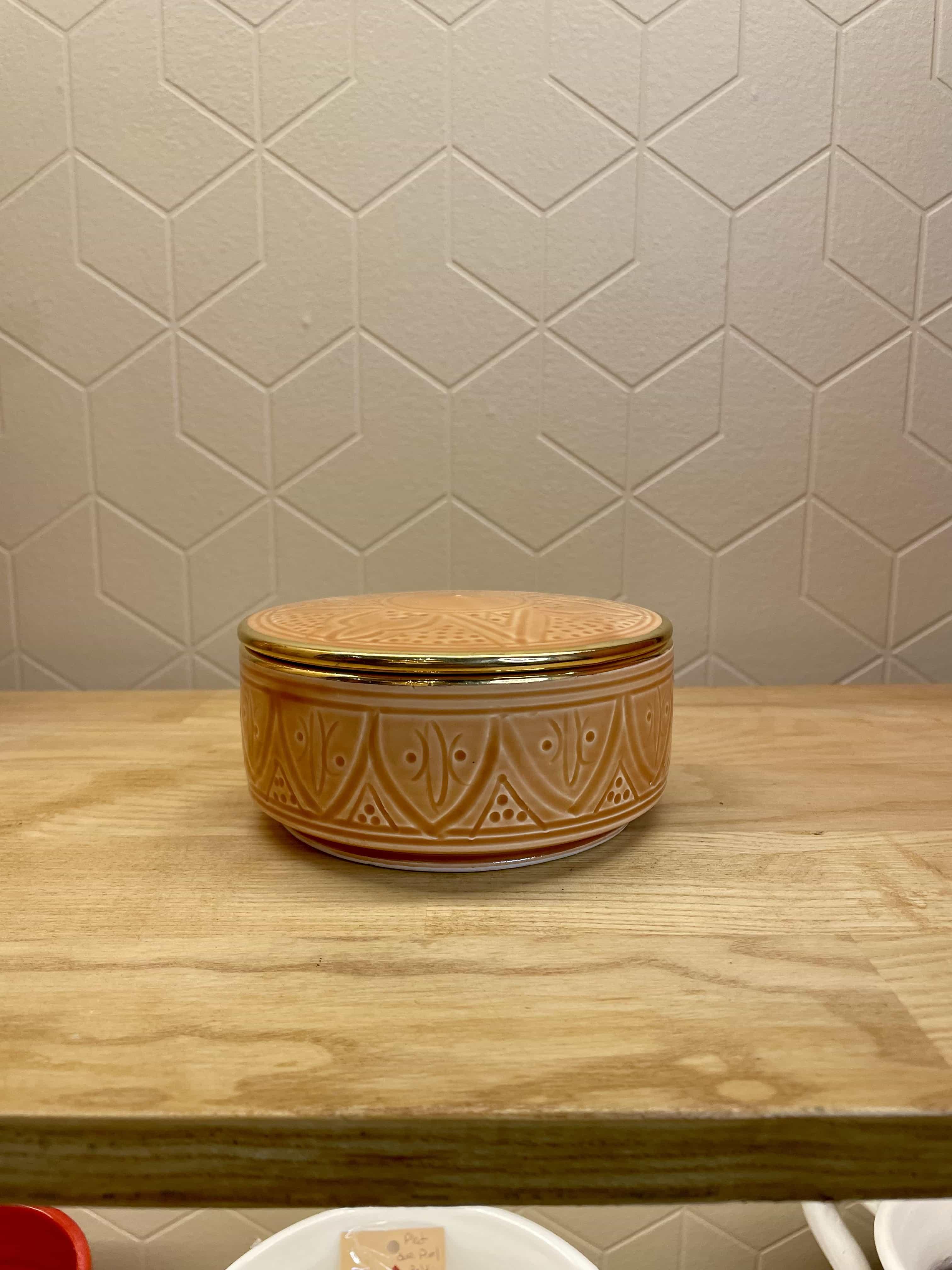 Bonbonnier Beldi Gold Orange - Ij Beldi