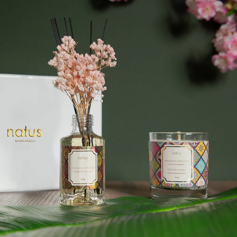 Coffret Essences du Maroc - Diffuseur & Bougie parfumée - Ij Beldi