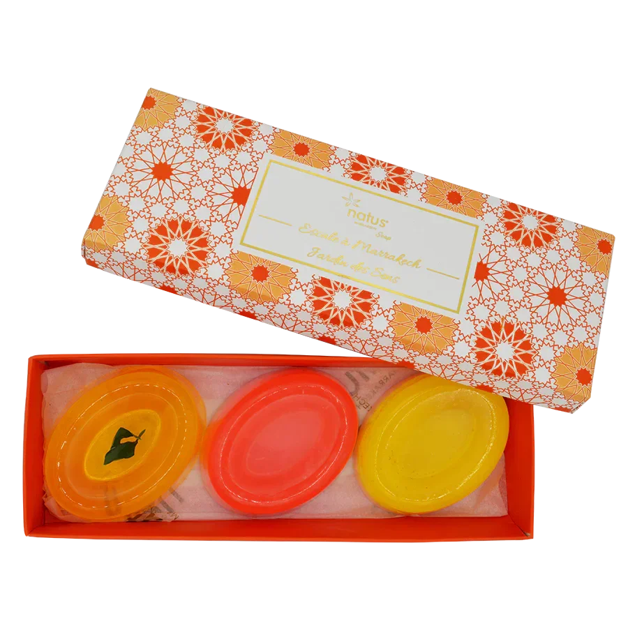 Coffret Trio de Savons Artisanaux - Ij Beldi