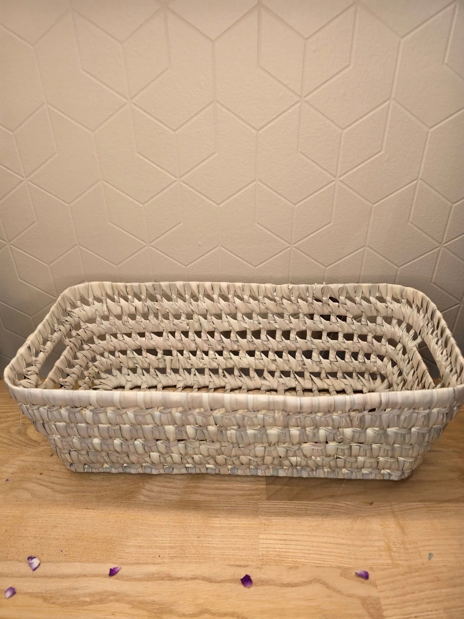 Corbeille Doum Rectangulaire - Ij Beldi