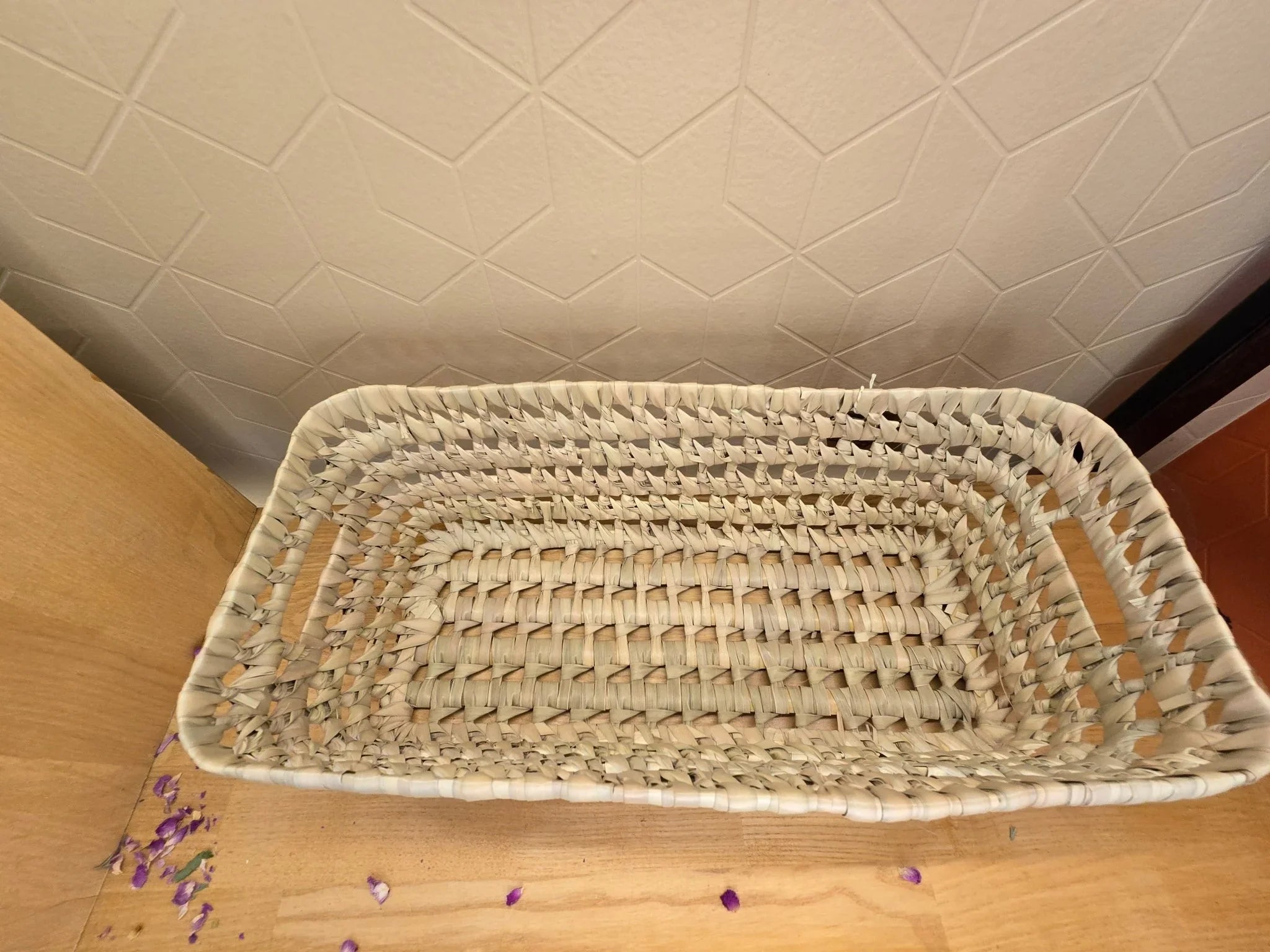 Corbeille Doum Rectangulaire - Ij Beldi