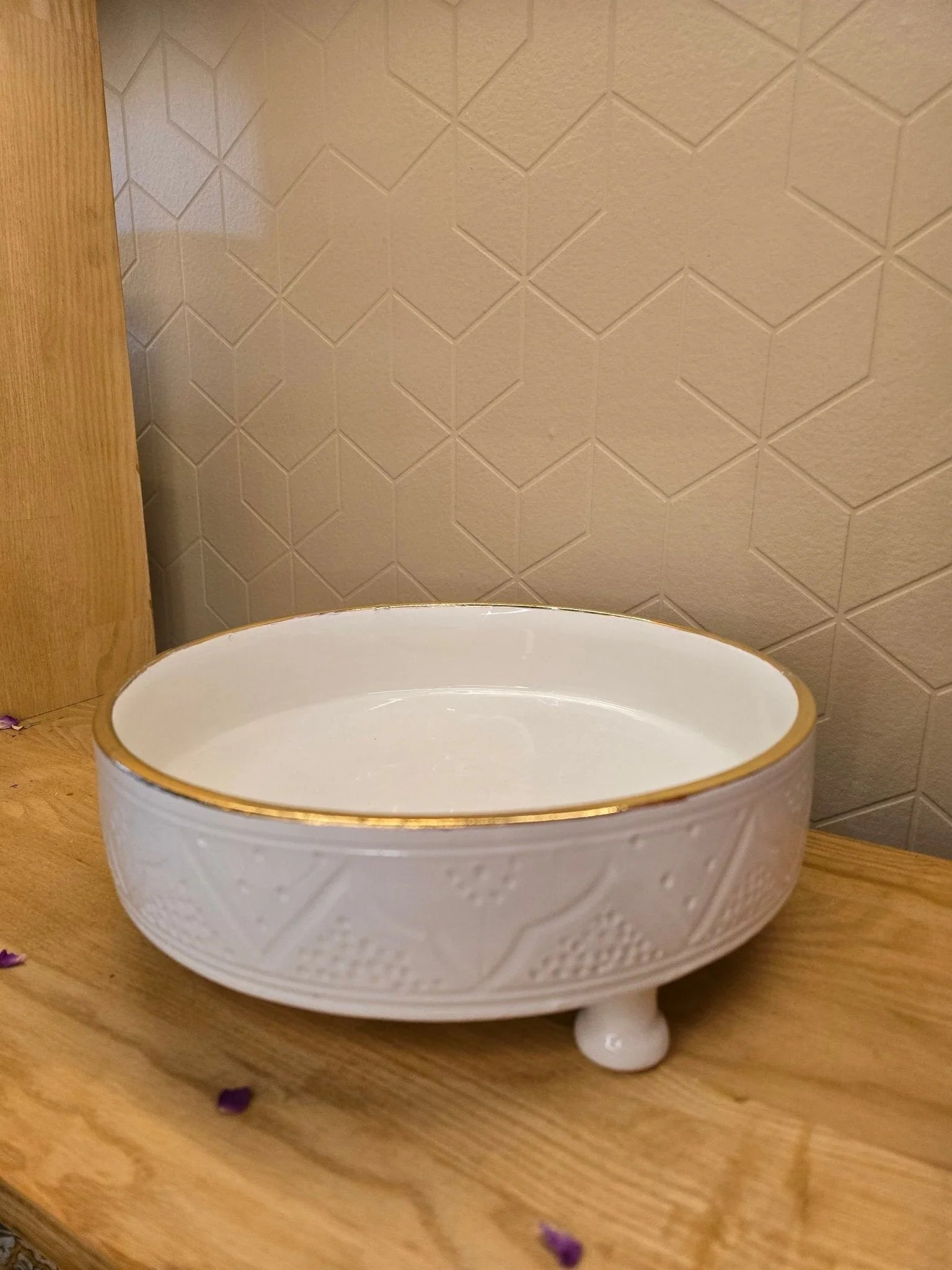 Plat Beldi Blanc Gold - Ij Beldi