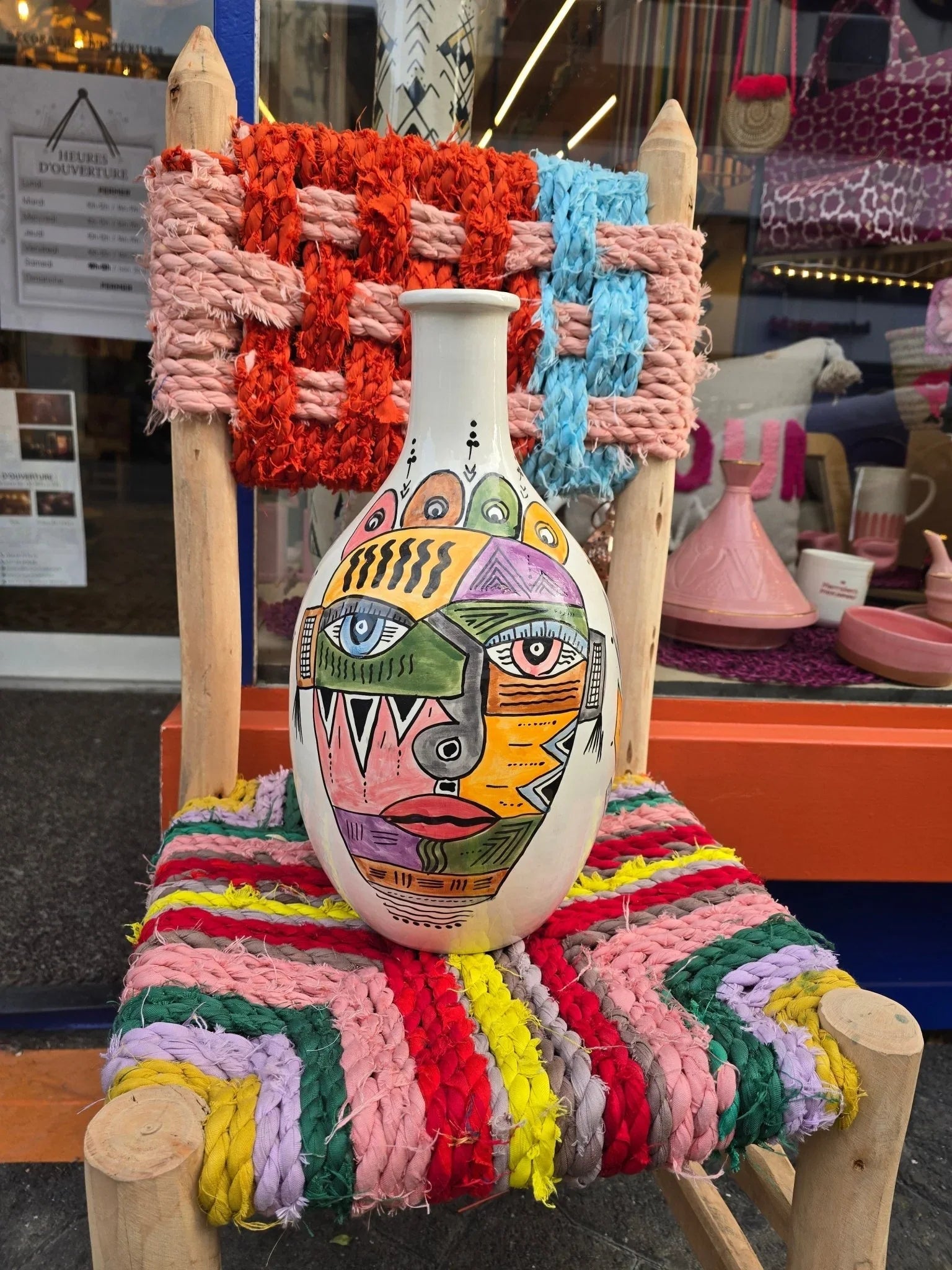 Vase Oujeh Art - Ij Beldi