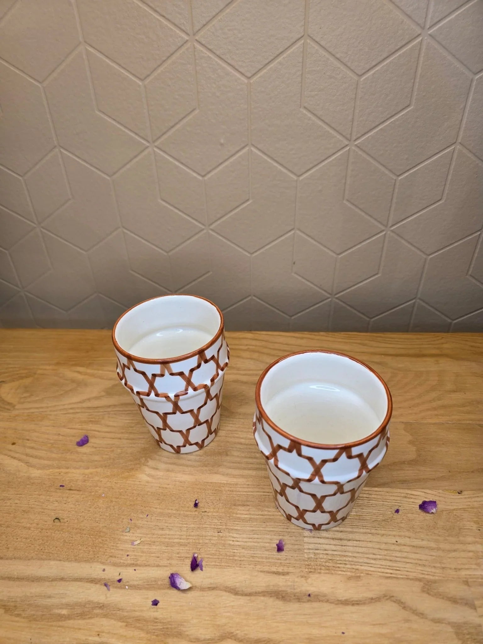 Verre Zelliges Terracotta - Ij Beldi