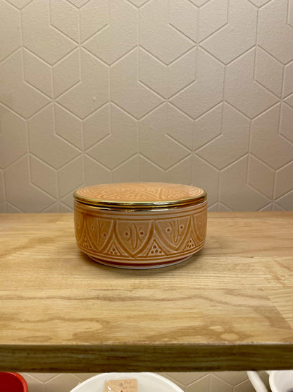 Bonbonnier Beldi Gold Orange - Ij Beldi