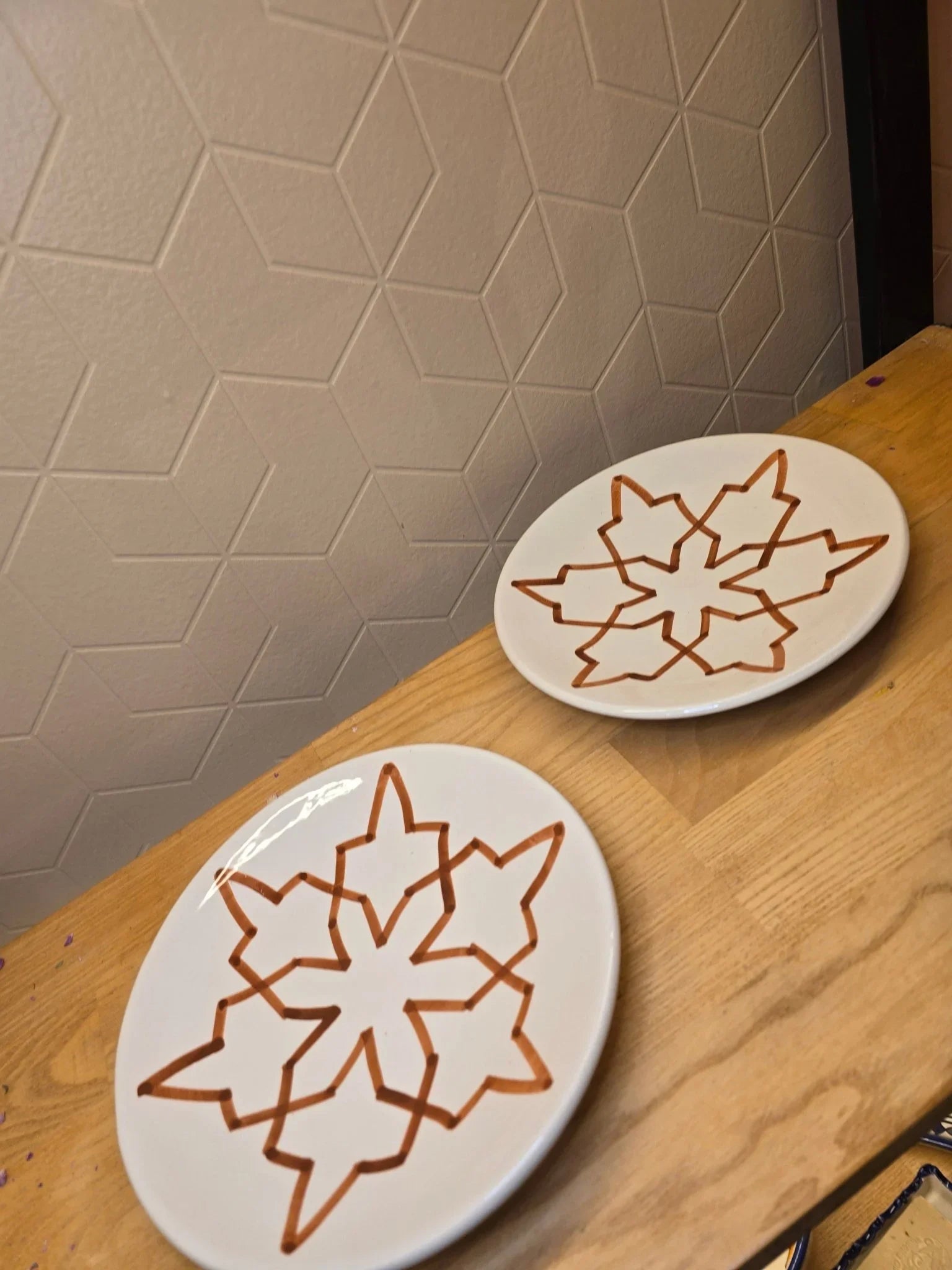 Assiette à Dessert Zwak Terracotta - Ij Beldi