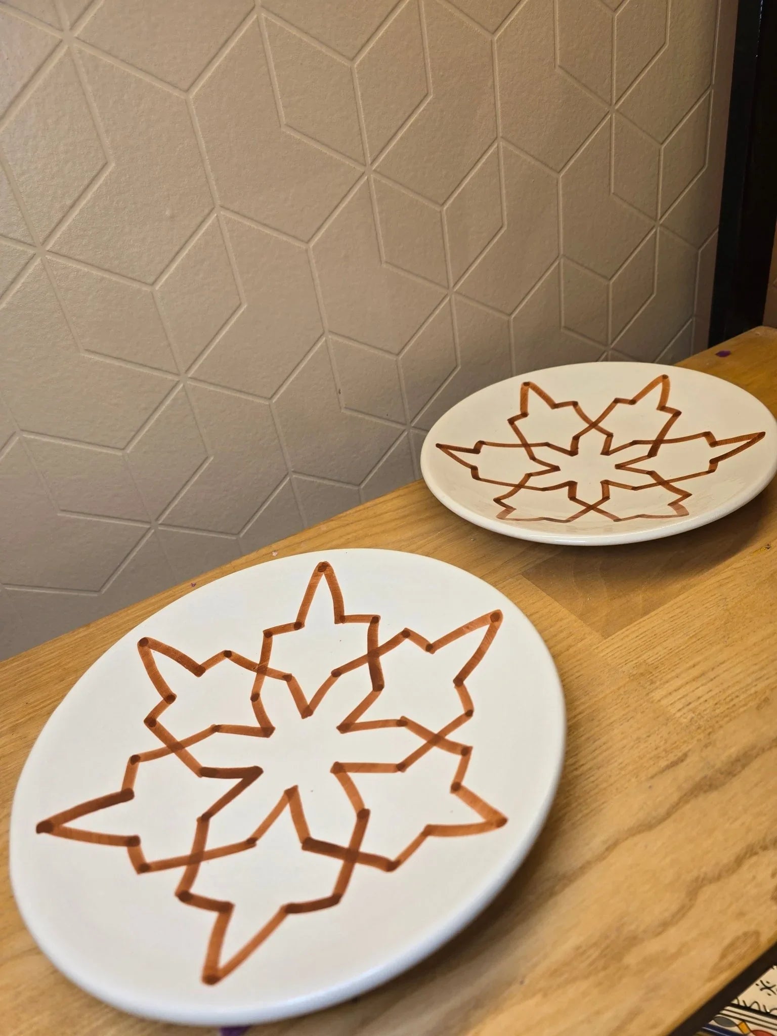 Assiette à Dessert Zwak Terracotta - Ij Beldi