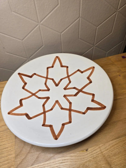 Assiette à Dessert Zwak Terracotta - Ij Beldi