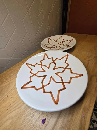 Assiette à Dessert Zwak Terracotta - Ij Beldi