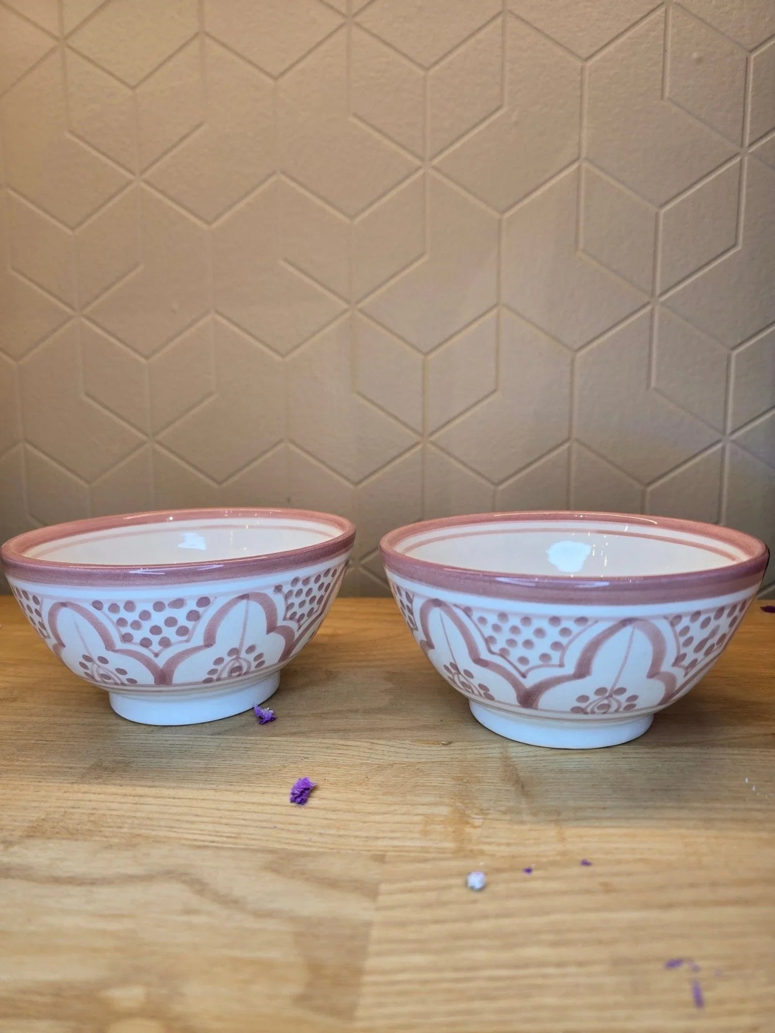 Bol Beldi Rose et Blanc - Ij Beldi