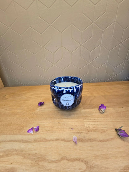 Bougie Imparfaite Lila - Ij Beldi