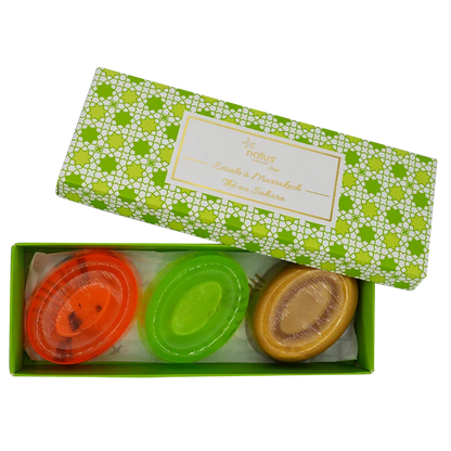 Coffret Trio de Savons Artisanaux - Ij Beldi