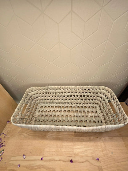 Corbeille Doum Rectangulaire - Ij Beldi