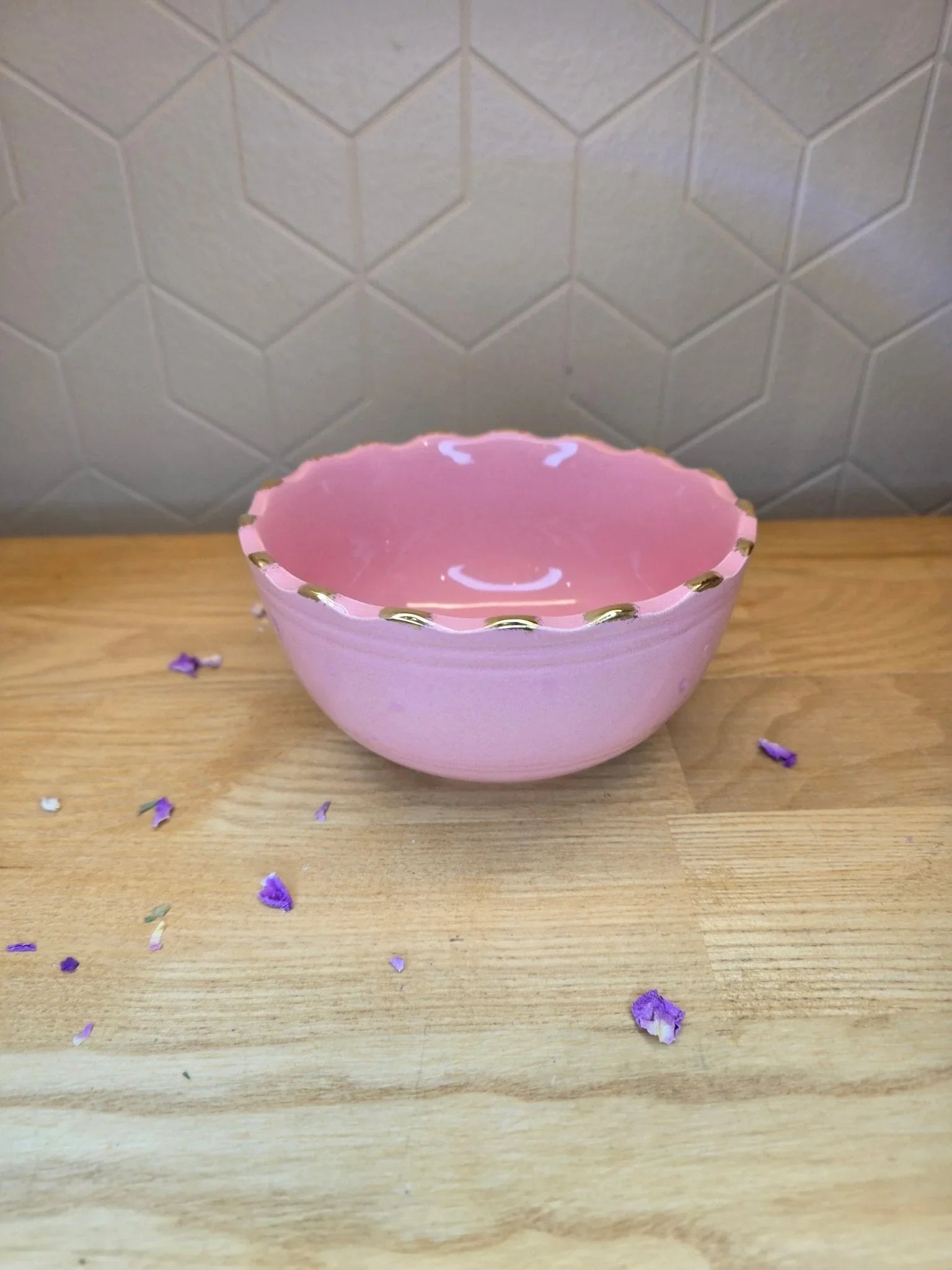 Ensemble Bol Coloré Gold - Ij Beldi