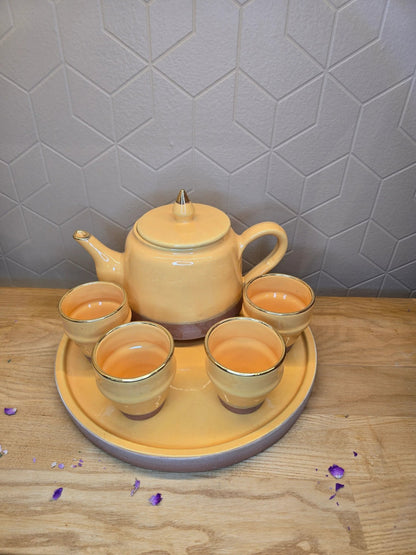 Ensemble Théière Bi Matière - Ij Beldi