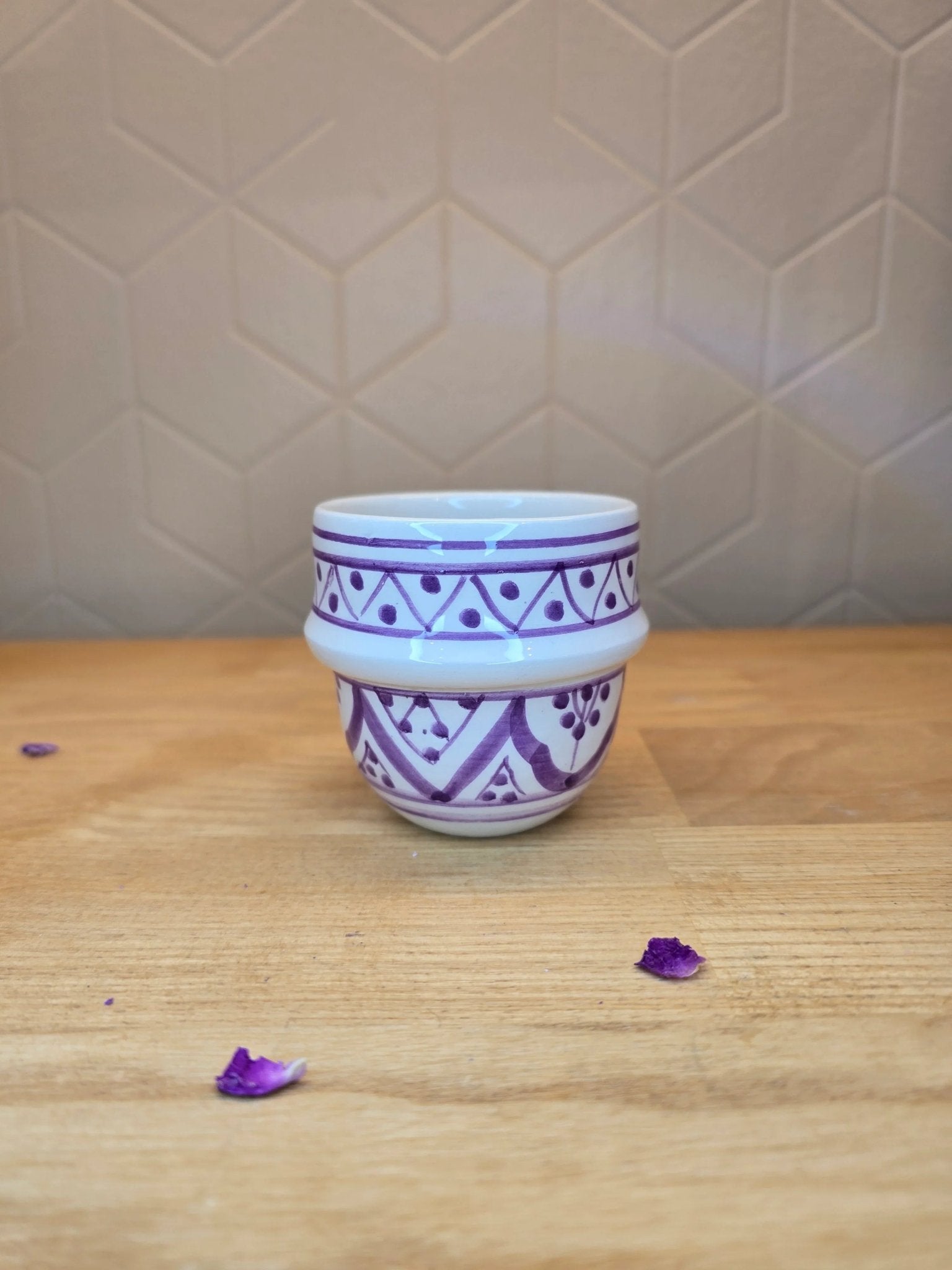 Mini Tasses à Expresso Beldi Noir et Blanc - Ij Beldi