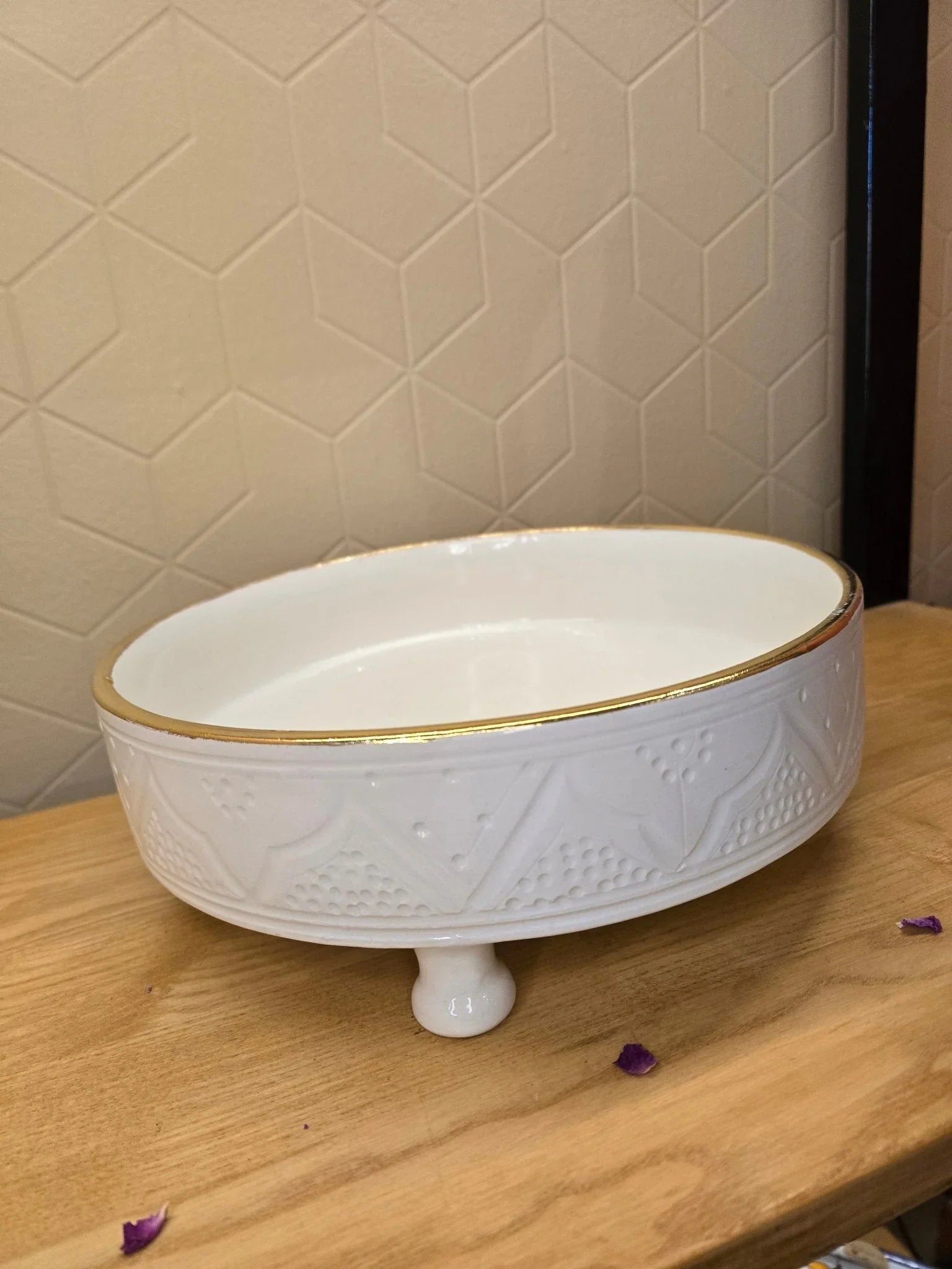 Plat Beldi Blanc Gold - Ij Beldi