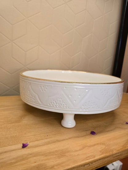 Plat Beldi Blanc Gold - Ij Beldi