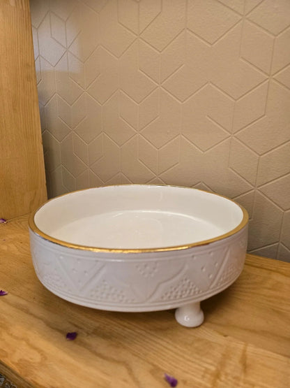 Plat Beldi Blanc Gold - Ij Beldi