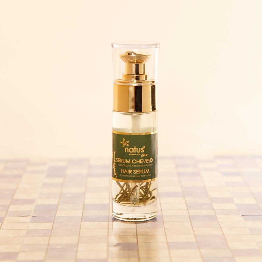 Sérum cheveux Huile d'argan et Huile essentielle de romarin 30 ml - Ij Beldi