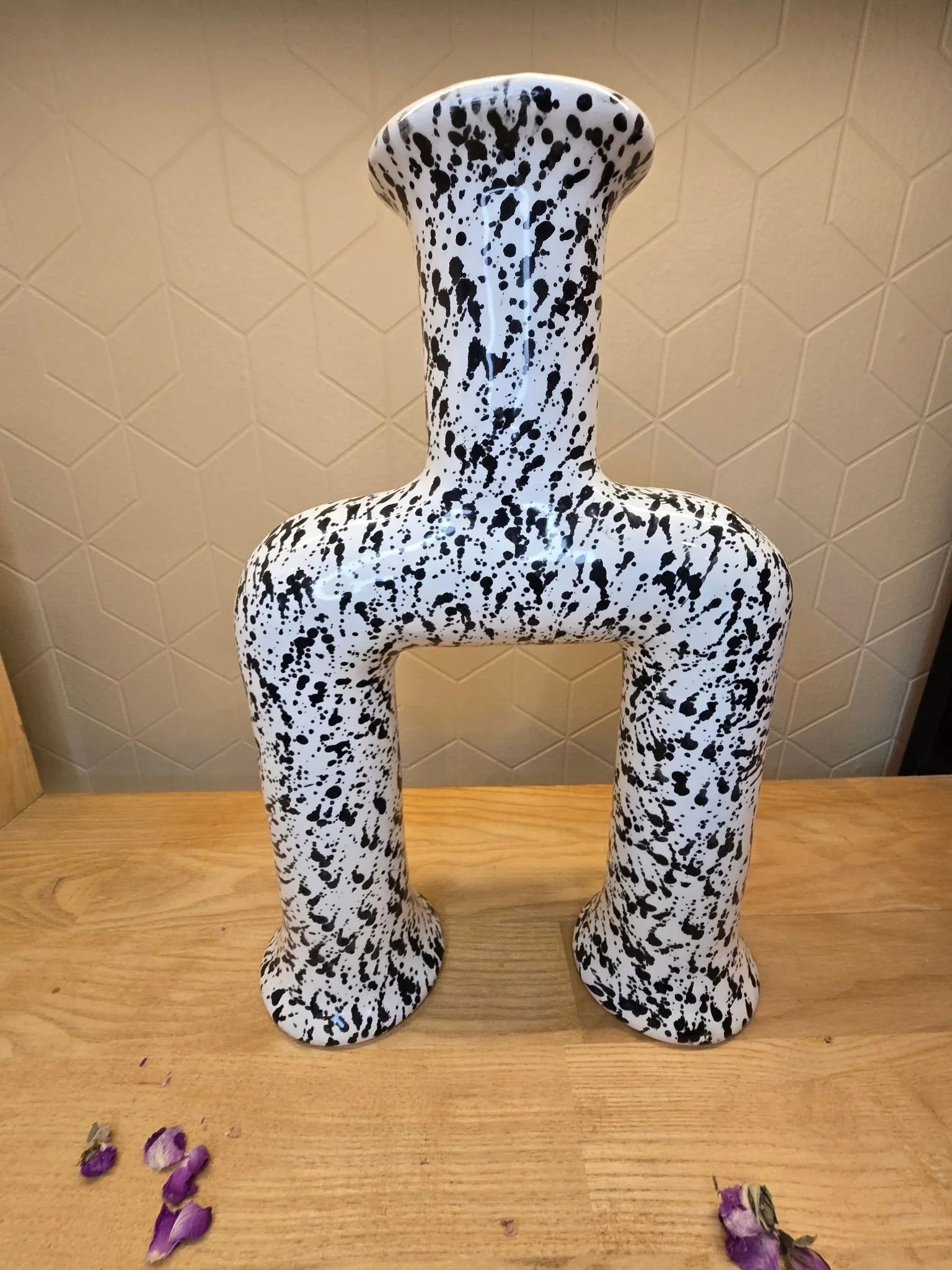 Vase Begra Noir et Blanc - Ij Beldi