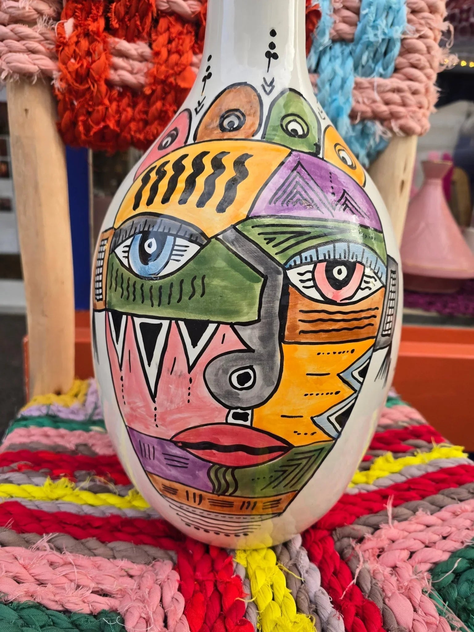 Vase Oujeh Art - Ij Beldi