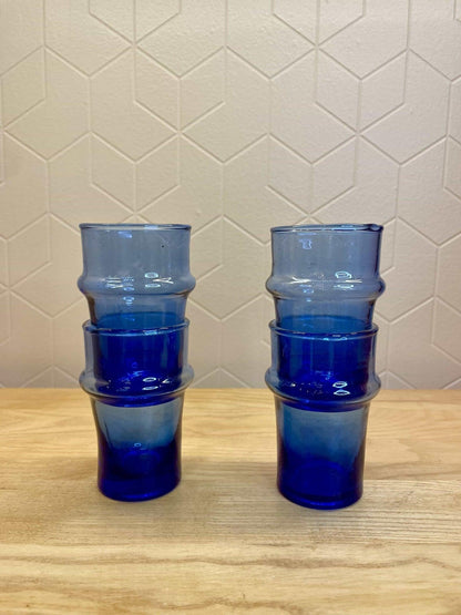 Verre à Thé beldi Bleu - Ij Beldi