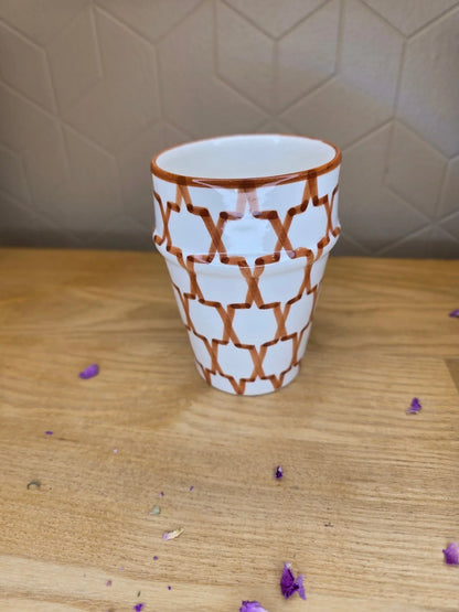 Verre Zelliges Terracotta - Ij Beldi