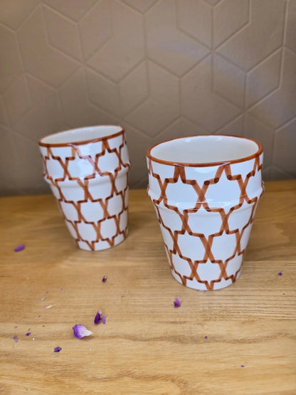 Verre Zelliges Terracotta - Ij Beldi