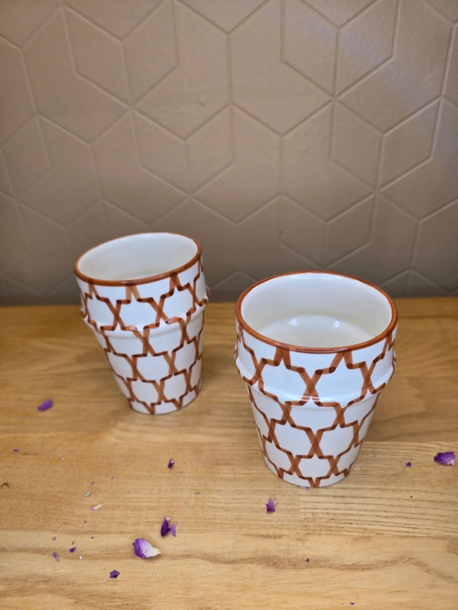 Verre Zelliges Terracotta - Ij Beldi