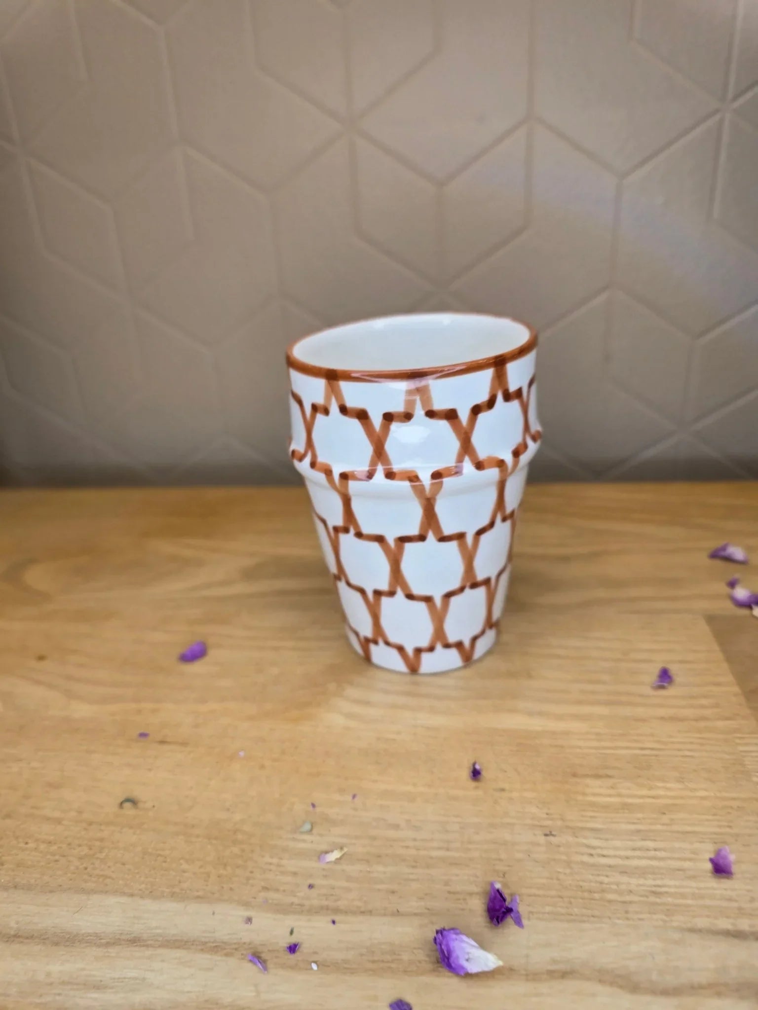 Verre Zelliges Terracotta - Ij Beldi